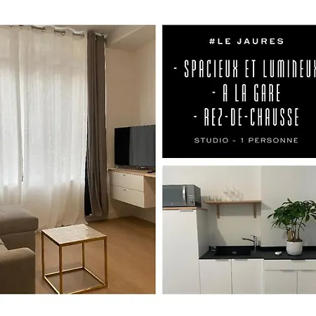 #Le Jaures - Studio A La Gare - Neuf Et Lumineux Brive-la-Gaillarde Exterior photo